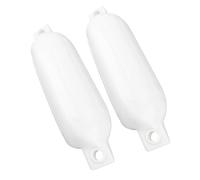 Yechiry Parachoques Inflable para Barcos, Parachoques de Muelle Marino Blanco Portátil de PVC, Bola de Acoplamiento Marina, Inflable para Yates para Muelles, Yates, Barcos de Pesca, Veleros, Kayaks