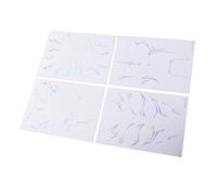 Yechiry Pegatinas Temporales de Anime, Pegatinas de Cosplay de Películas, 4 Hojas, Resistentes Al Sudor, de Larga Duración, de 3 a 7 Días, No Se Decoloran, Fáciles de Aplicar, Ideales para (WS LS