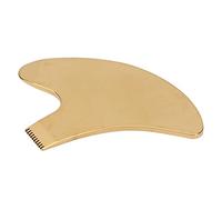 Yechiry Peine Elevador de Pestañas en Forma de T V Y con Doble Cabezal para Permanente de Pestañas Y Cejas, Miniherramienta de Acero Inoxidable Dorado (V)