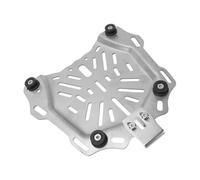 Yechiry Placa Base de Caja Trasera de Motocicleta, Portaequipajes de Liberación Rápida Resistente para Compatibilidad Universal, Acero Inoxidable de 25-65L