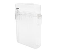 Yechiry Porta Credencial de Identificación a Prueba de Agua, Estuche de Plástico Transparente para Tarjetas de Identificación, Caja para Credencial con Cordón de Silbato, Ideal para Efectivo,