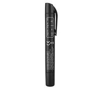 Yechiry Probador Digital de Líquido de Frenos, Bolígrafo de Control de Calidad del Aceite, Bolígrafo Probador de Líquido con 5 Luces LED, Ideal para Líquidos de Frenos DOT3, DOT4 y DOT5
