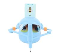 Yechiry Robot de Dibujo para Niños, Máquina de Dibujo Automático Educativo Interactiva con Interacción de Voz, 100 Tarjetas de y 12 Bolígrafos de Colores, Juguete de Aprendizaje para 3-8 Años (Cielo