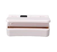 Yechiry Sellador de Bolsas de Chips 5 Configuraciones Ajustables para Sellar Rápidamente Refrigerios y Conservar la Frescura de los Alimentos en Casa o Picnics 2000 MAh (WHITE)