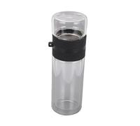 Yechiry Separación de té Portátil de la Botella de Cristal del Infusor del té de la Pared Doble para la Oficina en Casa 350ML