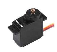 Yechiry Servo Analógico Digital de Engranaje de Metal, Control Rápido y Preciso, Alta Eficiencia y bajo Nivel de Ruido, con 4 Tornillos de Brazos Servo, Ideal para Modelo de Avión de ala Fija RC