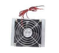 Yechiry Small Space Cooling XD-35 Kit de de Enfriamiento de Módulo de Placa Peltier Termoeléctrico para Fácil Operación, Semiconductor, Enfriamiento Rápido para Oficina (Con ventilador de extremo