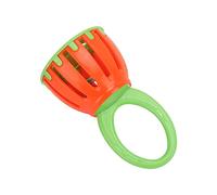 Yechiry Sonajero con Campana para Jaula de bebé, Juguete Colorido con Campanilla para Educación Musical para Niños, Material Saludable para un Tiempo de Juego Seguro, Diseño Fácil de Sostener para