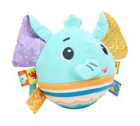 Yechiry Sonajeros Blandos para Bebés, Sonajeros de Peluche para Bebés con Asas para Colgar, Herramientas de Estimulación Multisensorial, Estimulación para Recién Nacidos. (elefante)