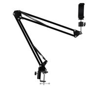 Yechiry Soporte de Teléfono de Techo con Brazo Ajustable | Soporte ajustable, Aleación duradera, Abrazadera C estable, Ideal para grabar, Adecuado para reuniones virtuales