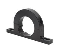 Yechiry Soporte Universal de Montaje en Columna de Dirección de 2 Pulgadas, Soporte de Aluminio con Llave Anticaída, de Repuesto con Ajuste Seguro, Ideal para Truck Car EM 1046 Negro (Black)