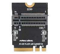 Yechiry Tarjeta Adaptadora para SSD NVME, Convertidor Vertical Compacto, Soporte Tipo 2280 para Llave M.2 A-E, Incluye Marco de Soporte de Plástico y Herramientas