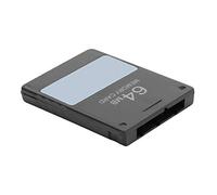 Yechiry Tarjeta de Memoria/FMCB V1.953, Compatible con Todas las áreas, Confiable de Usar, ABS Negro 1.6x2.4x0.3in (64MB)
