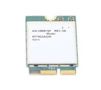 Yechiry Tarjeta Tri Band WiFi6E M.2, 5374Mbps Bluetooth 5.2 para Actualización de Computadora Portátil, 6GHz Inalámbrico con Juegos en la Nube y VR Ready, Ideal para 14 EY0095 V301R
