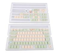 Yechiry Teclas, Juego de Teclas de Teclado Mecánico de 112, PBT de MCA de 9 Mm sin Rasgaduras, Diseño Antideslizante y Que Nunca Se Desvanece, Ideal para Escribir y Jugar con Teclados Mecánicos