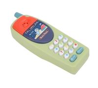 Yechiry Teléfono de Juguete para Bebés, Teléfono Móvil Educativo Divertido para Niños Pequeños Que Aprenden, Caja Fuerte de Plástico de 5,9x2 Pulgadas con Música (Green)