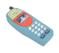 Yechiry Teléfono de Juguete para Bebés, Teléfono Móvil Educativo Divertido para Niños Pequeños Que Aprenden, Caja Fuerte de Plástico de 5,9x2 Pulgadas con Música (Azul Claro)