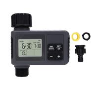 Yechiry Temporizador de Riego Automático, Temporizador Programable para Aspersores con Gran Pantalla LCD, Controlador de Riego Inteligente Resistente Al Agua para Jardines