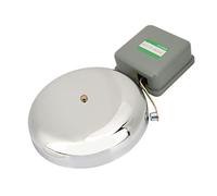 Yechiry Timbre Eléctrico de Timbre de 8 Pulgadas de Acero Inoxidable para Escuelas, Agencias, de Alarma de Audio Fuerte 220V 35W