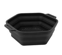 Yechiry Tina de Baño de Hielo de Silicona, Cubo de Baño de Hielo Plegable Portátil con Material de Nailon, Negro 15.38 Oz para Terapia de Agua Fría, Recuperación Rápida de Enfriamiento, Fitness