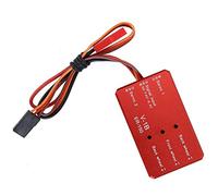 Yechiry Tren de Aterrizaje Retráctil Eléctrico ER-150 de Alta Precisión para Aviones de ala Fija RC Diseño Compacto de 27 X 80 X 22 Mm (Controladora (Fuente de alimentación 2S))