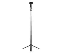 Yechiry Trípode Palo Selfie Extensible Versátil con Control Remoto Recargable USB C, Ideal para Transmisión en Vivo y Fotos Grupales, Soporte de 4 Patas de Aleación de Aluminio