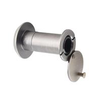 Yechiry Visor de Puerta con ángulo de Visión Amplio de 200 Grados, Cubierta de Privacidad Resistente, Seguridad para el Hogar, para Puertas de Madera, Negro Mate (Bronce)