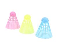 Yechiry Volantes de Bádminton LED, 3 Piezas de Pajaritos Nocturnos Que Brillan en la Oscuridad con Nailon de Alta Elasticidad, Volantes para Entrenamiento de Juegos en Interiores y Exteriores (#1)
