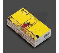 Yedaoiu 78 Versiones horizontales de Gran tamaño con Bordes Dorados de Las clásicas Cartas panorámicas del Tarot Waite, adecuadas para Principiantes y Profesionales en reuniones (12 cm * 7 cm)