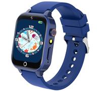 YEDASAH Reloj Inteligente Niño 32 Juegos, 10 Audiolibros, 100+ Fichas Aprendizaje, Podómetro, Control Parental, Smartwatch Niños con Cámara, Música, Linterna, Despertador, HD Táctil Reloj Niños Regalo