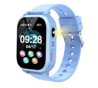 YEDASAH Reloj Inteligente Niño 4G, Smartwatch Niños GPS y Llamadas, SOS, Vídeo/Voz Chat, Modo Clase, Despertador, 7 Juegos, Calendario, IP68 Reloj Inteligente Niño GPS Regalo de Cumpleaños de Navidad