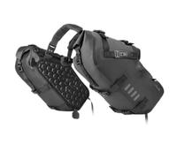 YEDWEW Bolsa Trasera para Motocicleta Lateral para Alforja De Motocicleta, 18L/28L/48L, Bolsa De Viaje para Guardar Equipaje De Montar En(Black-48L(24L-2 pcs))