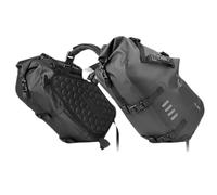 YEDWEW Bolsas De Sillín De 48L/28L/18L, 2 Piezas, Bolsa De Alforja para Asiento Trasero Lateral De Motocicleta, Seca De Viaje para Equipaje Bolsa De SillíN De Equipaje Motos(28L)