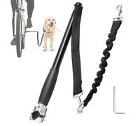 YedZen Correa de bicicleta para perros, manos libres, correa de entrenamiento con mecanismo de fijación rápida, correa de perro para bicicleta, segura con mascotas para entrenamiento, correr, ciclismo