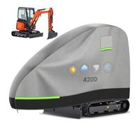 YedZen Cubierta para excavadora, cubierta de excavadora MiNi 420D para excavadora de 800-1600 kg, lona impermeable y transpirable