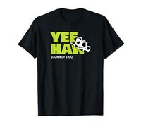 Yee Haw Cowboy Era - Camiseta gráfica con Estampado de Vaca Occidental Camiseta