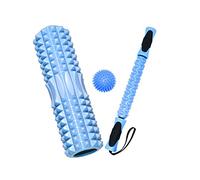 Yeeda Herramienta de rodillo muscular, rodillo de relajación de masaje, rodillo de masaje de fascia de fitness, rodillo de masaje de cuerpo profundo manual para recuperación física y relajación