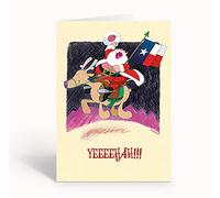 Yeeeehah Texas Christmas Card- 18 Cards and Envelopes by Stonehouse Collection