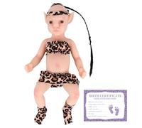 YEEFAIRY Muñeca Realista de Silicona Completa Muñeca Estilo Aviytahr 31cm Niña Ojos Abiertos Props de Escena Vivos Curación Emocional Muñecas Vivas Compañía Terapéutica (con Cabello, Piel Clara)