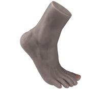 Yeefairy Pie Artificial Silicona Maniquí Enfermería Reproducción 1:1 Realista Flexible y Suave Modelo de Práctica Exposición de Joyas Prótesis Herramienta Manicura (Destro, Mujer, Trigo Oscuro)