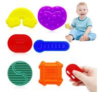 Yeefunjoy 6 Piezas Piedra sensorial, Fidget Toys Sensory Stone Juguetes para Aliviar el Estrés Calming Toys, Piedras de Preocupación Juguetes Sensoriales para Adultos Niños Estimular el Autismo y TDAH
