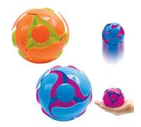 Yeefunjoy Antiestrés con Cambio de Color Bola, Juego de Lanzar en Interior Exterior Palla Magic Espandibile, Aliviar Ansiedad Juguete Sensorial para Niños y Adultos Regalo para Cumpleaños y Navidad