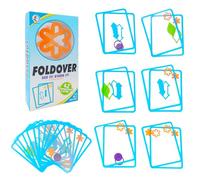 Yeefunjoy Juego Educativo de Memoria y Reflexión, Juego de Memoria de combinación Juegos Puzzle para Niños 4+ Años, Juegos de Cartas Juguete Educativo Juguete para Niños y Niñas Regalos Fiesta