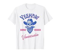 YEEHAW BONE RIDER Venezuela Vacaciones Al Aire Libre Camiseta