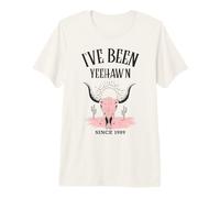 Yeehaw Cowgirl Western Country Yeehaw'n Desde 1989 Camiseta Premium