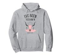 Yeehaw Cowgirl Western Country Yeehaw'n Desde 2005 Sudadera con Capucha