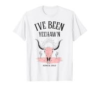 Yeehaw Cowgirl Western Country Yeehaw'n Desde 2013 Camiseta