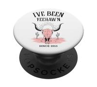 Yeehaw Cowgirl Western Country Yeehaw'n Desde 2013 PopSockets PopGrip Adhesivo