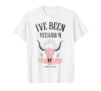 Yeehaw Cowgirl Western Country Yeehaw'n Desde 2021 Camiseta
