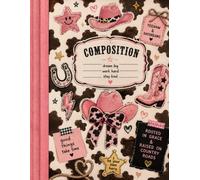 Yeehaw & Daydreams Composition Notebook: Cute Pink Cowgirl College Ruled Notebook with Cow Print, Cowboy Boots & Western Aesthetic